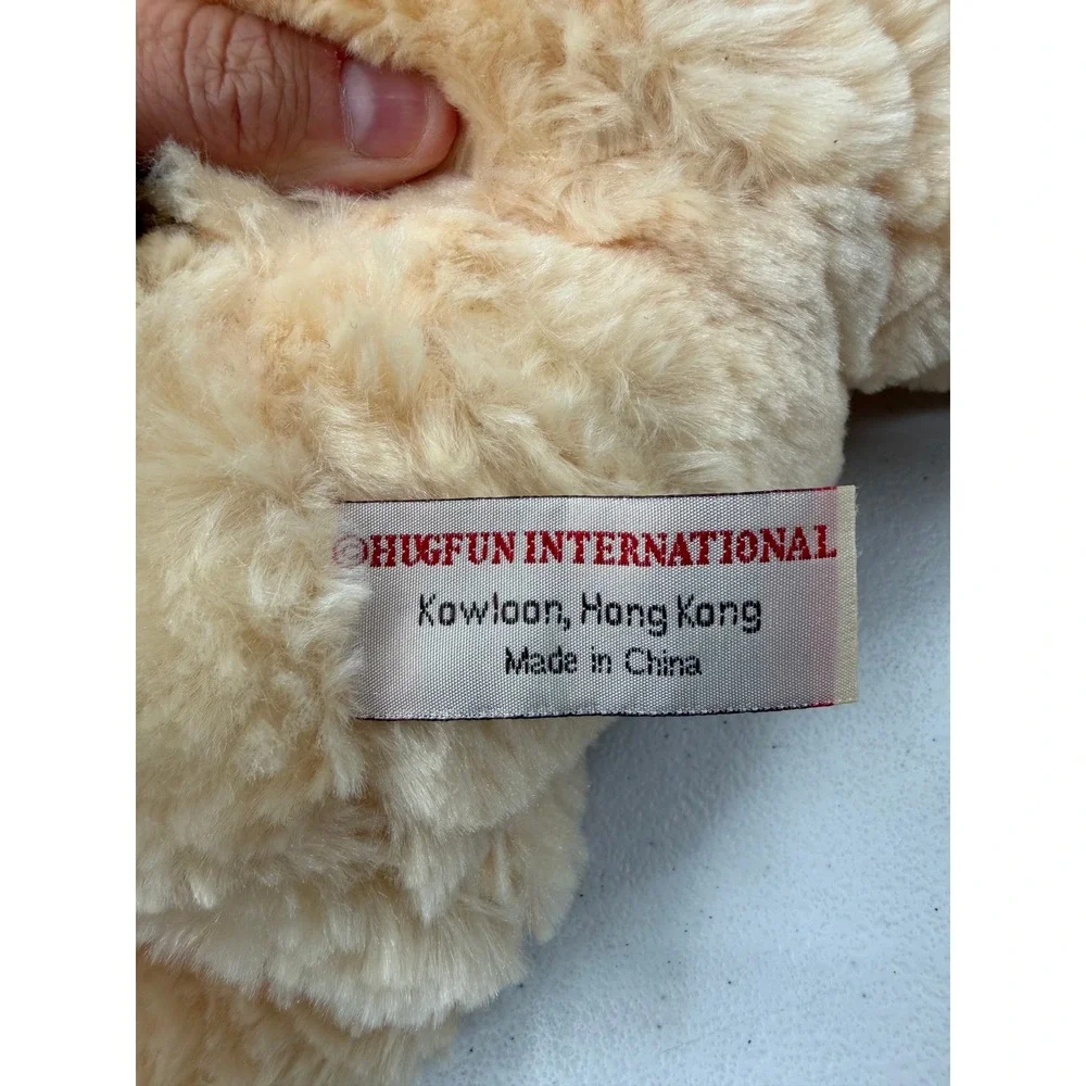 Hugfun St Jude Aiden Puppy Dog Plush Winter Hat Scarf 2017 Holiday Tan Brown 12
